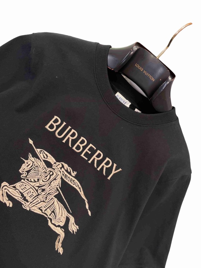 1:1 quality version  equestrian knight emblem embroidered T-shirt 2 colors 28966859