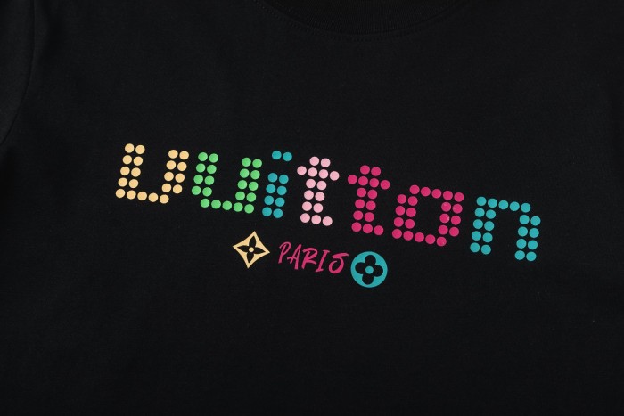 Colorful Pixel Letter Print T-Shirt for Kids 2 colors 29006458
