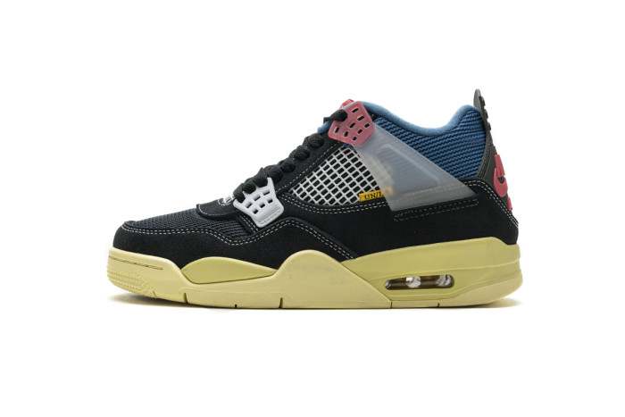［plus-size shoes]Air @j4 Retro Union Off Noir DC9533-001