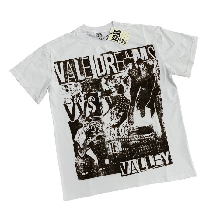 Vale Forever Play Printed Washed Version Tee
