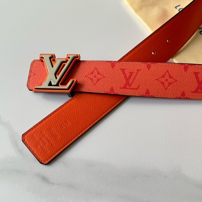 1:1 quality version 28197155 Two-Tone Monogrammed Buckle Belt 14 colors