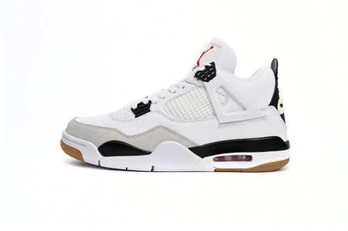 ［plus-size shoes]N SB x Air @j4 Retro White Black DR5415-100