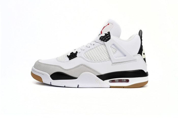 ［plus-size shoes]N SB x Air @j4 Retro White Black DR5415-100