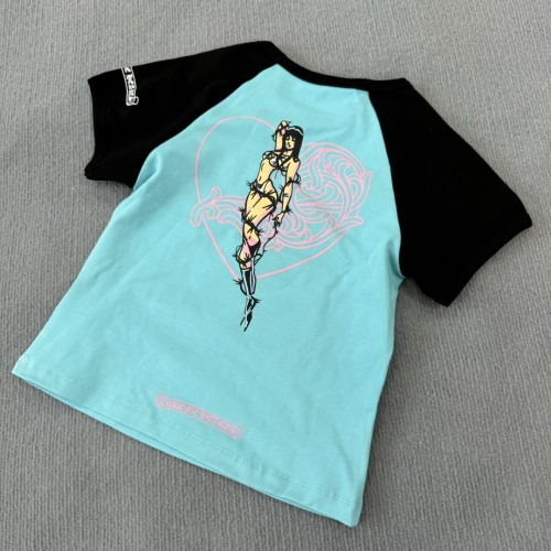 1:1 quality version 27975224 Colorblock Print Tee for girls