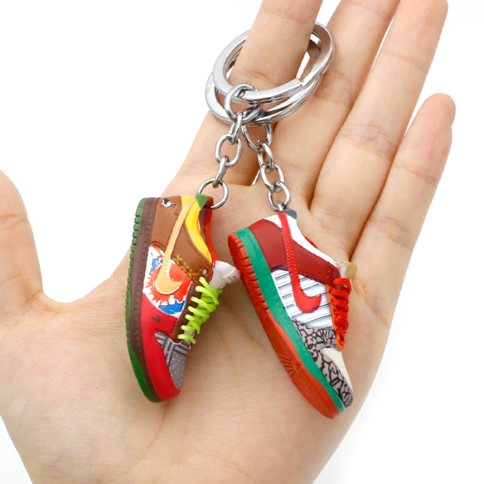 28360388 3D Sneaker Shoe Keychain 54 colors