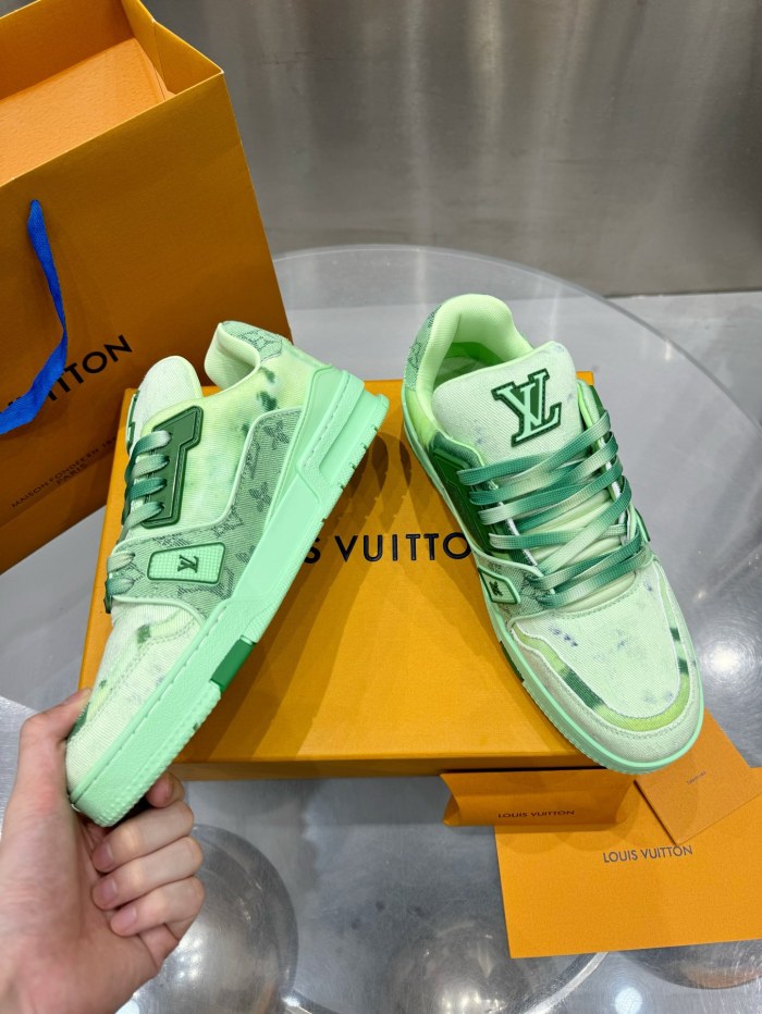 1:1 quality version Tie-Dye Gradient Sneakers 2 colors