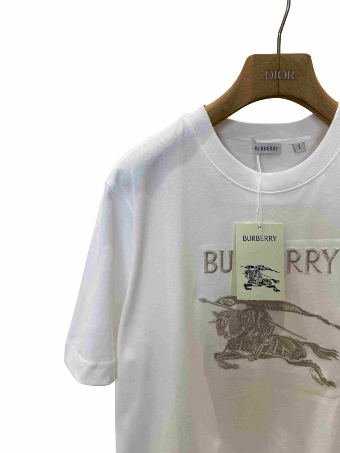 1:1 quality version  equestrian knight emblem embroidered T-shirt 2 colors 28966859