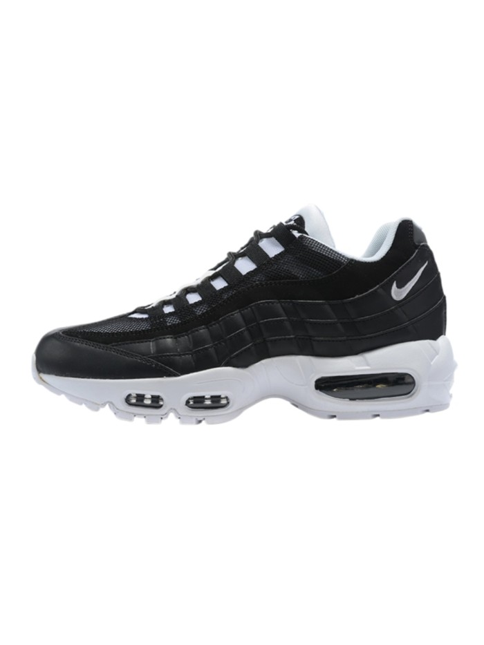 [plus-size shoes]Air Max 95 Black Retro Breathable Mesh Streetwear Running Shoes 29065874