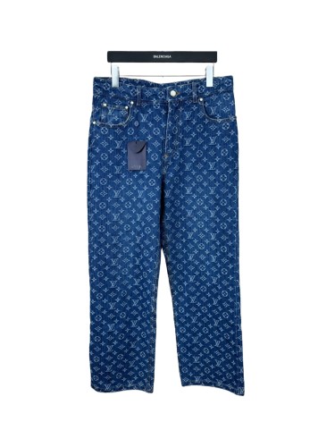 1:1 quality version Heavy Duty Printed Straight Leg Denim Jeans 28687462