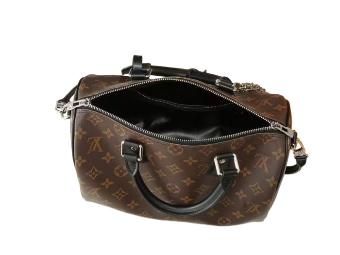 SPEEDY SOFT 30 Floral Pattern Leather Handbag 28677515