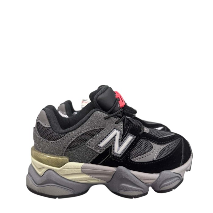 9060 Style Elastic Lace Retro Dad Sneakers for Kids 26 colors 29010964