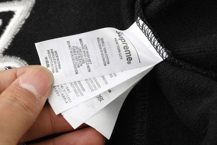 1:1 quality version Multi-Embroidered Champion Trophy Logo Zip Hoodie 3 colors 29082086