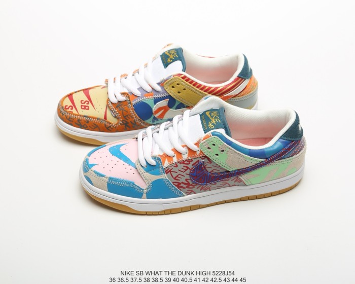 Graffiti Patchwork Casual Sneakers