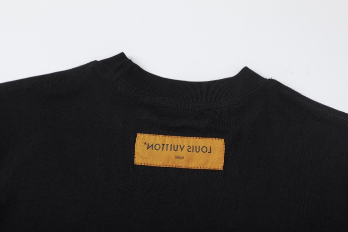 Metal Chain Neckline Logo Print T-Shirt for Kids 2 colors 29006083