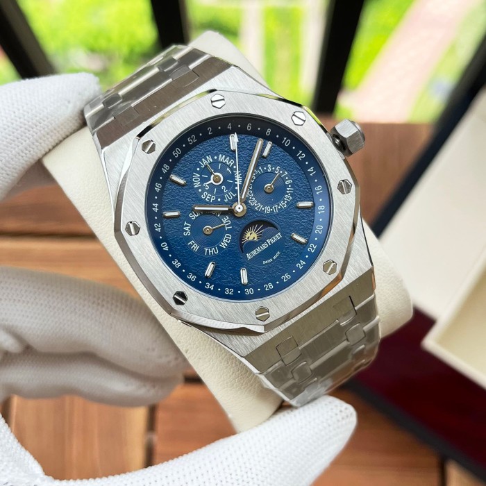 Royal Oak Series Mechanical Perpetual Calendar Watch 12 colors【Dial diameter：41mm 】28771466