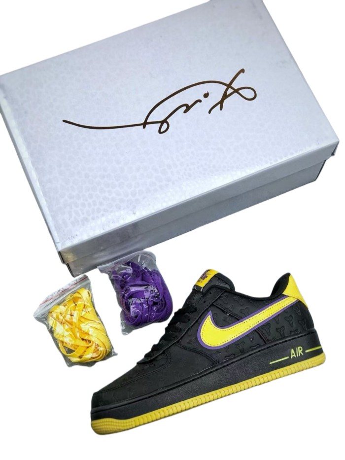 Kobe x N Air Force 1 Low Lakers Away 28658219