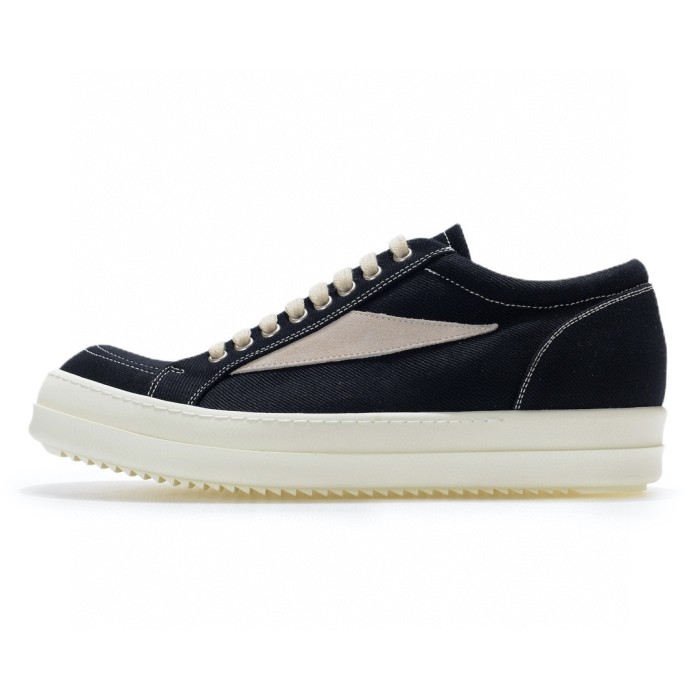 1:1 quality version Two tone diagonal triangle felt flat shoes 2 colors