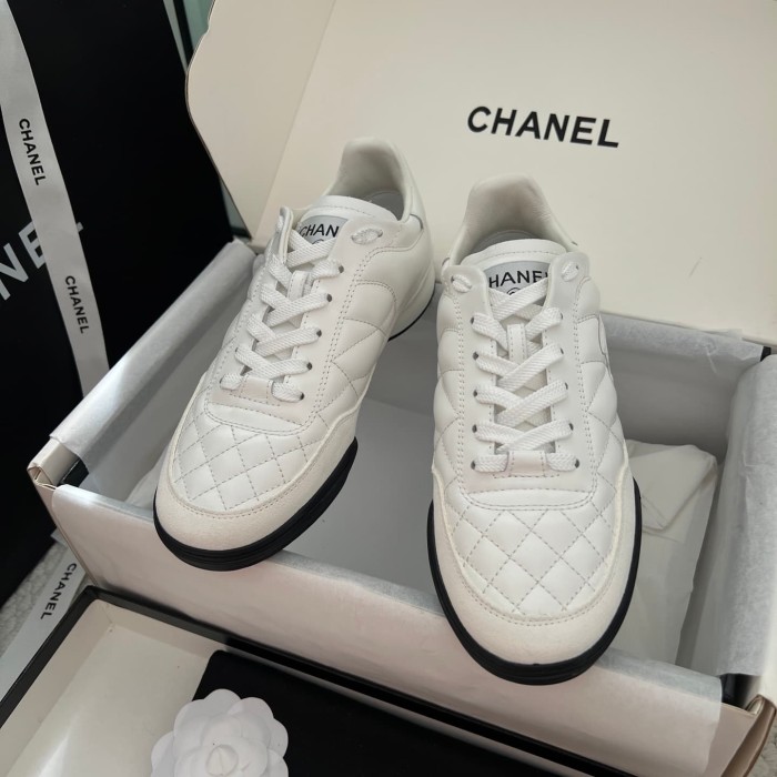 1:1 quality version Retro Quilted Check Baseball Shoes & Trainer Sneakers 4 colors 29093593