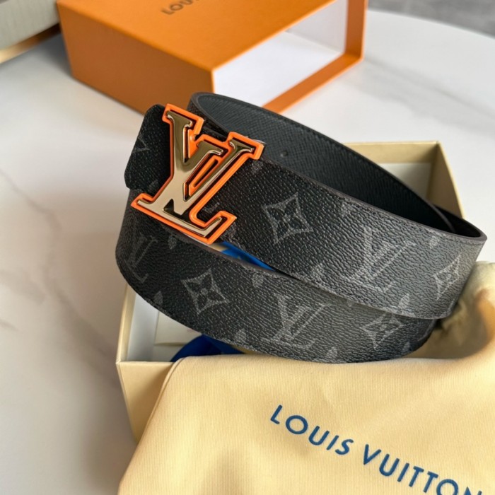 1:1 quality version 28197155 Two-Tone Monogrammed Buckle Belt 14 colors