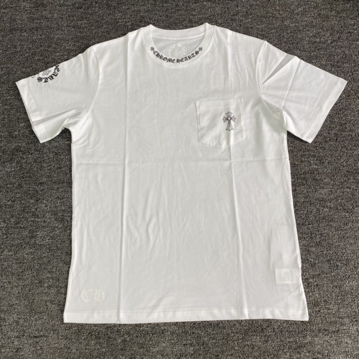 1:1 quality version Cross Sanskrit Round Neck tee 2 colors