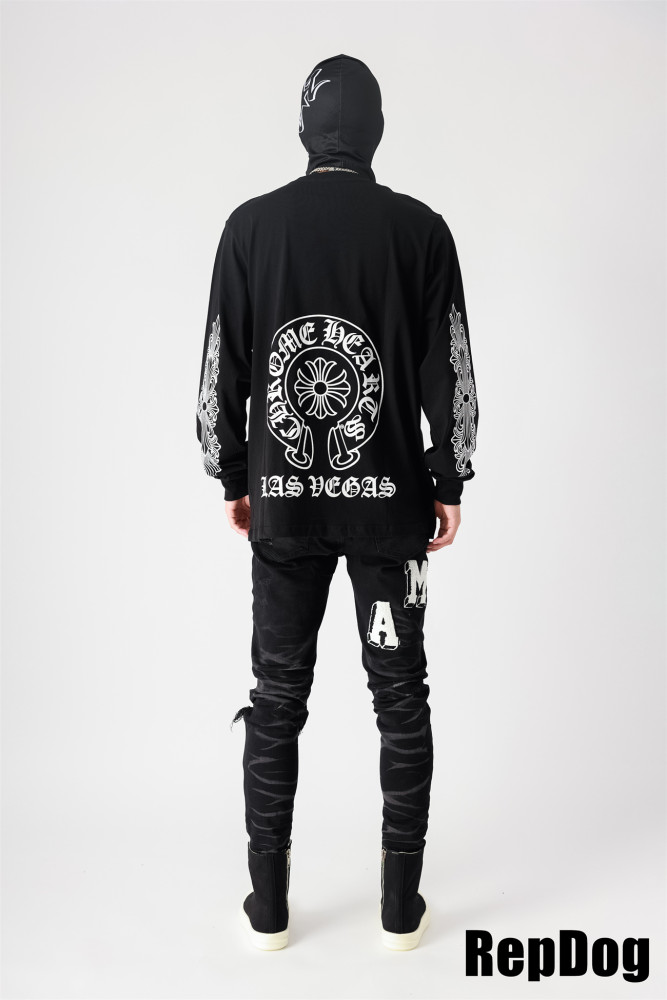 1:1 quality version Horseshoe Cross Vine Long Sleeve T-shirt 2 colors
