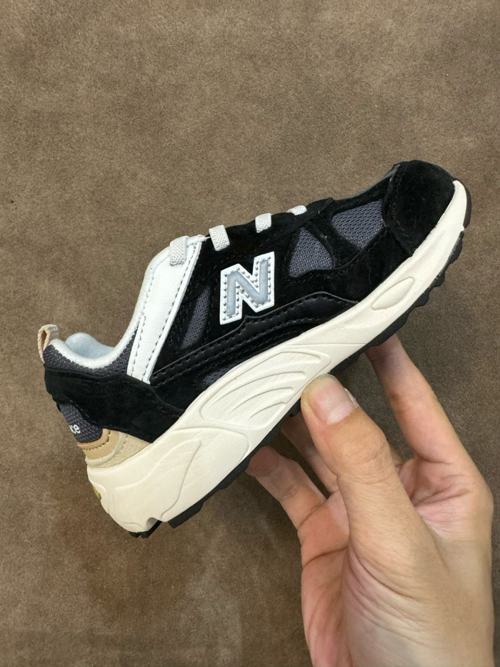 878 Elastic Lace Retro Dad Sneakers for Kids 6 colors 29011048