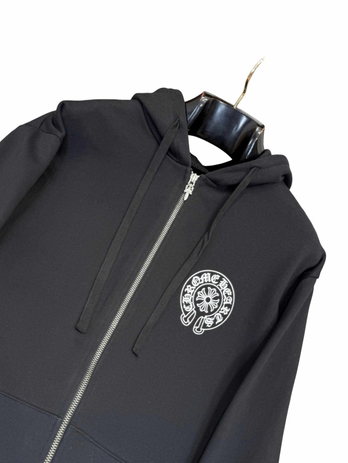 1:1 quality version Rubber Print Zip-Up Hoodie 28938300