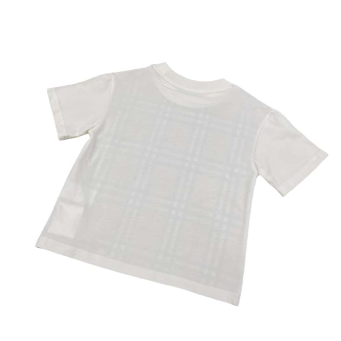 Classic Checkerboard Spliced T-Shirt for Kids 29006673
