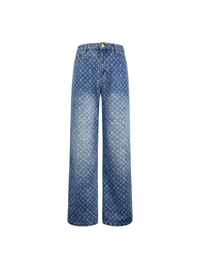 1:1 quality version Full-Print Logo Flare Jeans 28437479
