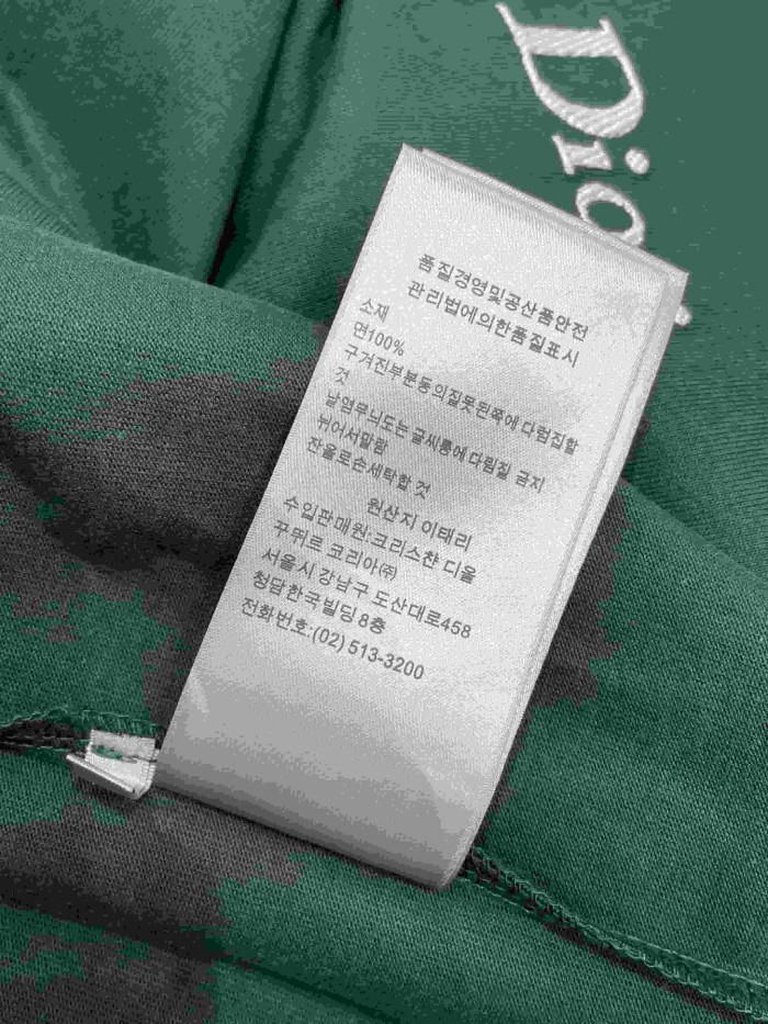 1:1 quality version Letter Logo Crew Neck T-Shirt 4 colors 28961304