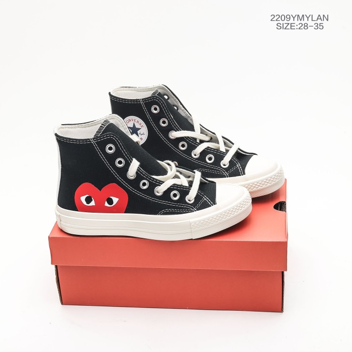 Lace-Up Love high/low Canvas Top board shoes for kids 4 colors