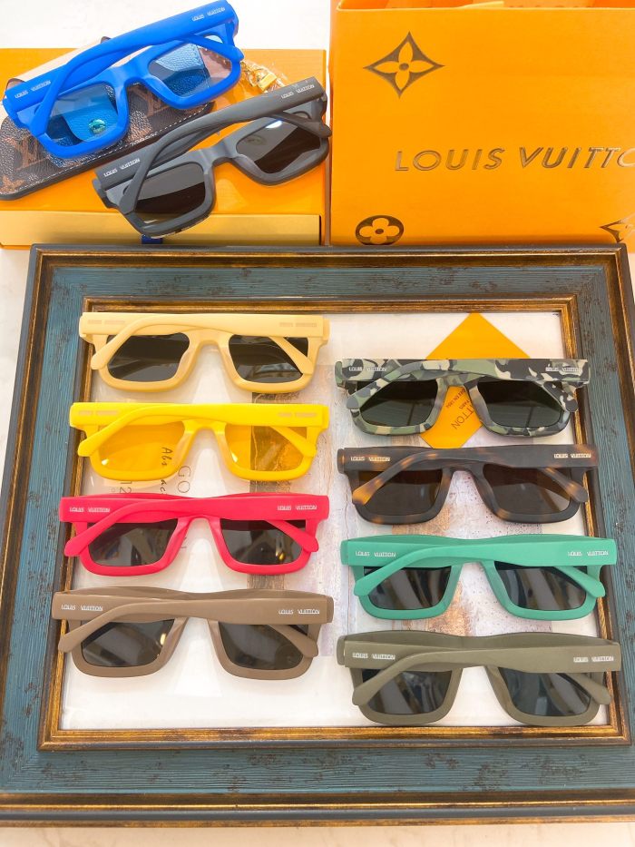 1:1 quality version Square Frame Double Rim Glasses 10 colors
