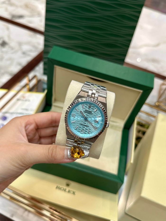 1:1 quality version Land Dweller Mechanical Movement Watch with Aqua Blue Dial 【Dial diameter：40mm 】28770432
