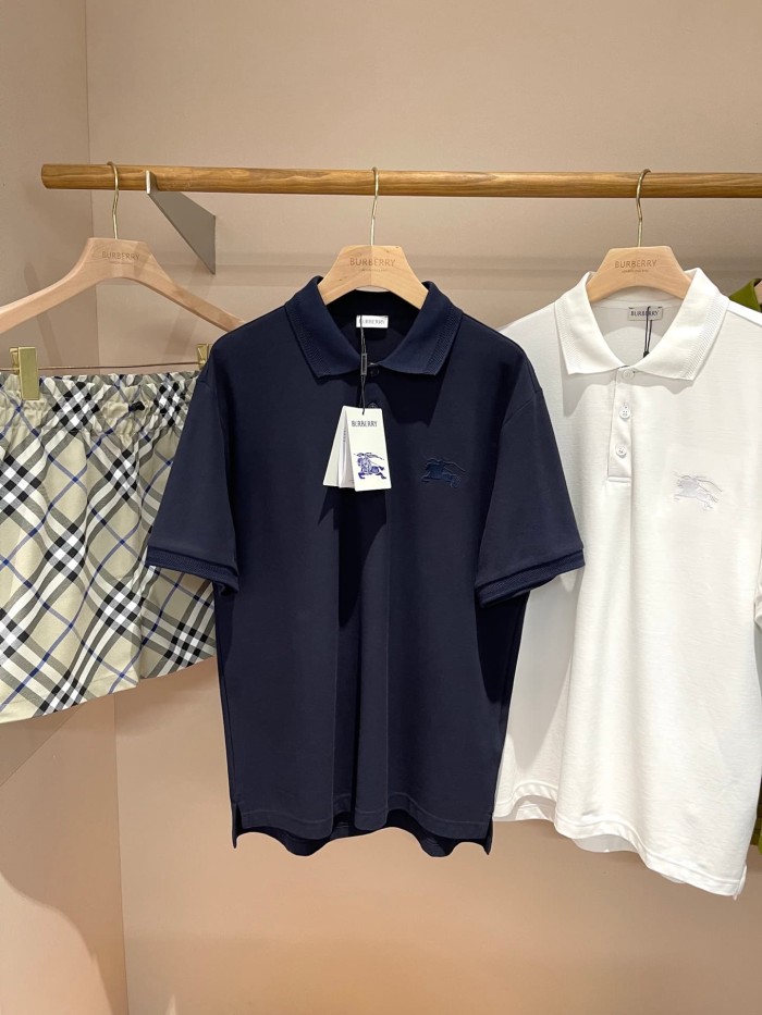 1:1 quality version Check Placket Embroidered Polo Tee 8 colors 29069300