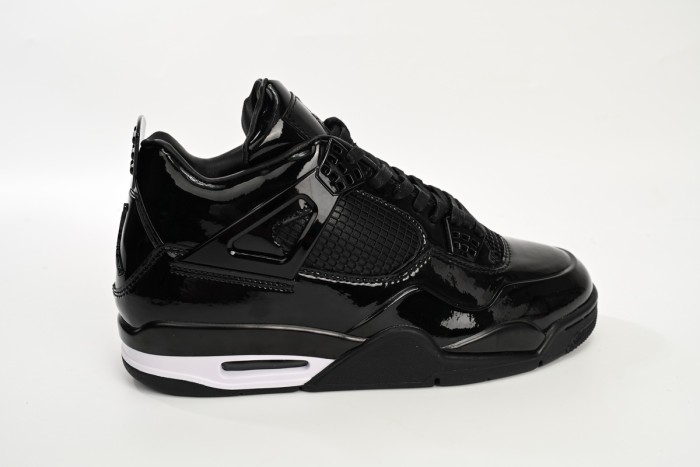 [plus-size shoes]Air Jordan 4 Retro Red Lacquer Leather Basketball Shoes 2 colors 28972824