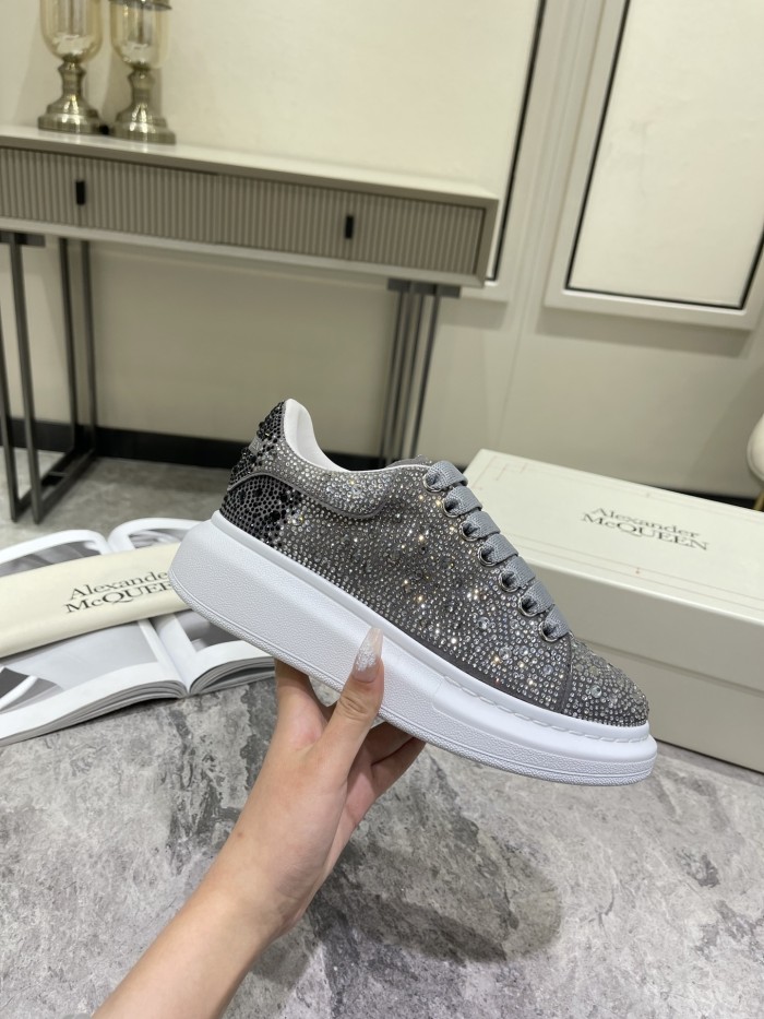 1:1 quality version All over diamonds Colorblocked sneakers for girls 11 colors
