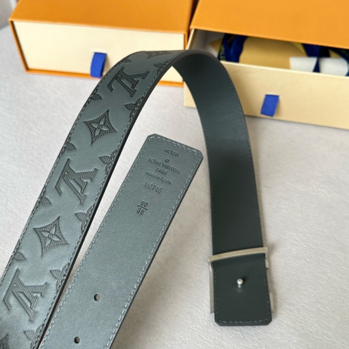 1:1 quality version 28183293 Floral Monogrammed Buckle Belt 8 colors