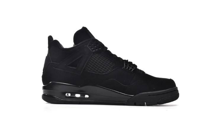 ［plus-size shoes]Air @j4 Retro Black Cat CU1110-010
