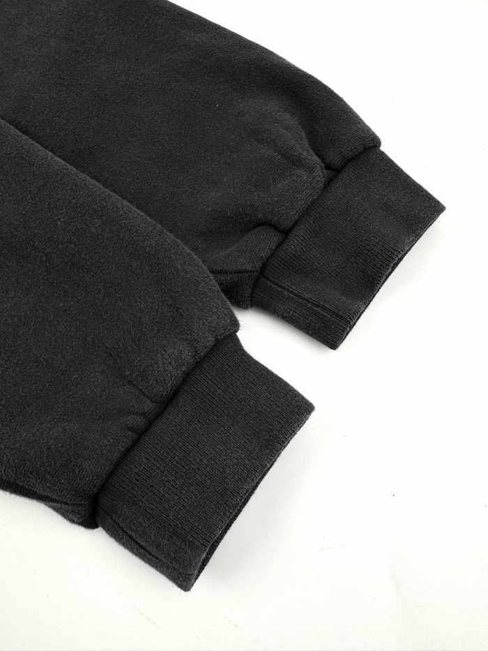 1:1 quality version Faded Logo Print Washed Version Hoodie 28759529