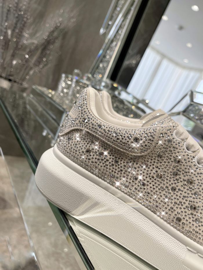 1:1 quality version All over diamonds Colorblocked sneakers for girls 11 colors