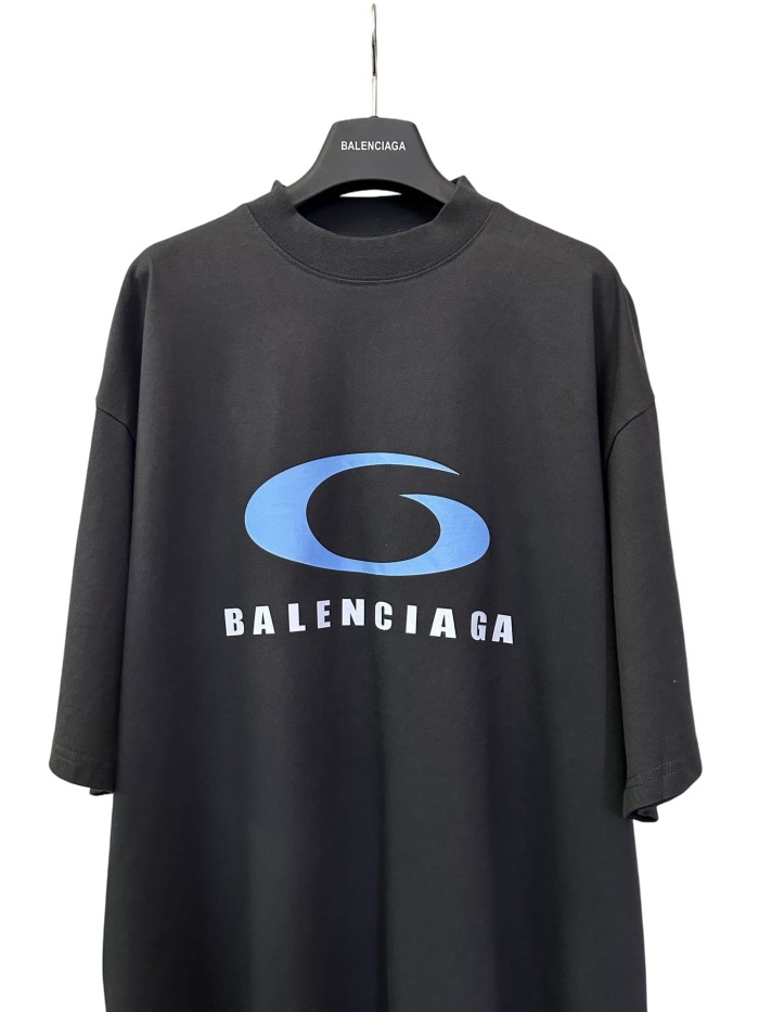 1:1 quality version Runway Logo Printed Tee 2 colors 28903006