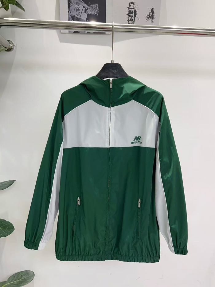 1:1 quality version Co-branded NB Colorblock Hooded Sports Windbreaker Jacket 29069102