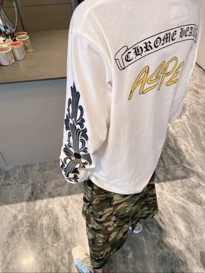 1:1 quality version ASPEN Limited Edition Floral Sleeve Print  Long Sleeve T-Shirt 2 colors 28700629