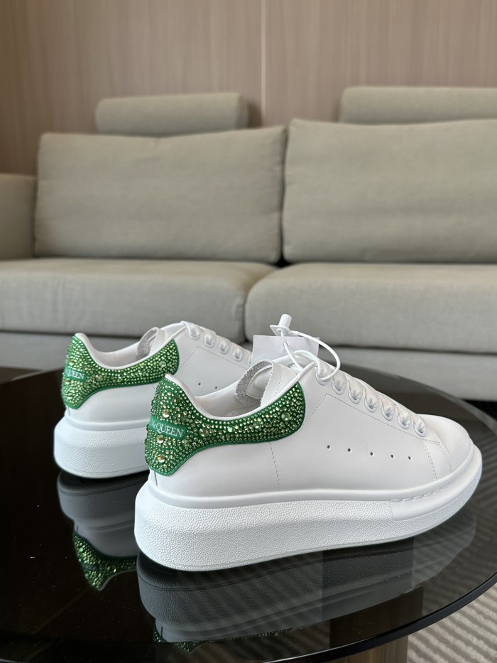 1:1 quality version Shoe Tail Rhinestone Monogram Sneakers 16 colors