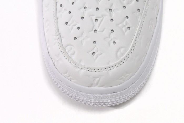 L  x N  Air Force 1 Low By Virgil Abloh White