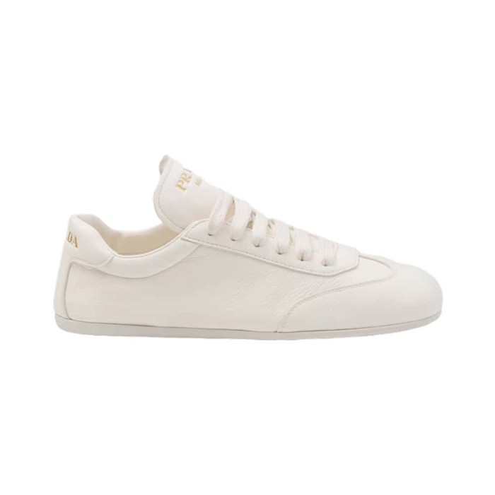 PR@DA@ LEATHER SNEAKERS   PRD034