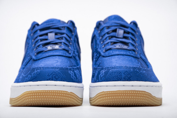 N  Air Force 1 Low CLOT Blue Silk CJ5290-400
