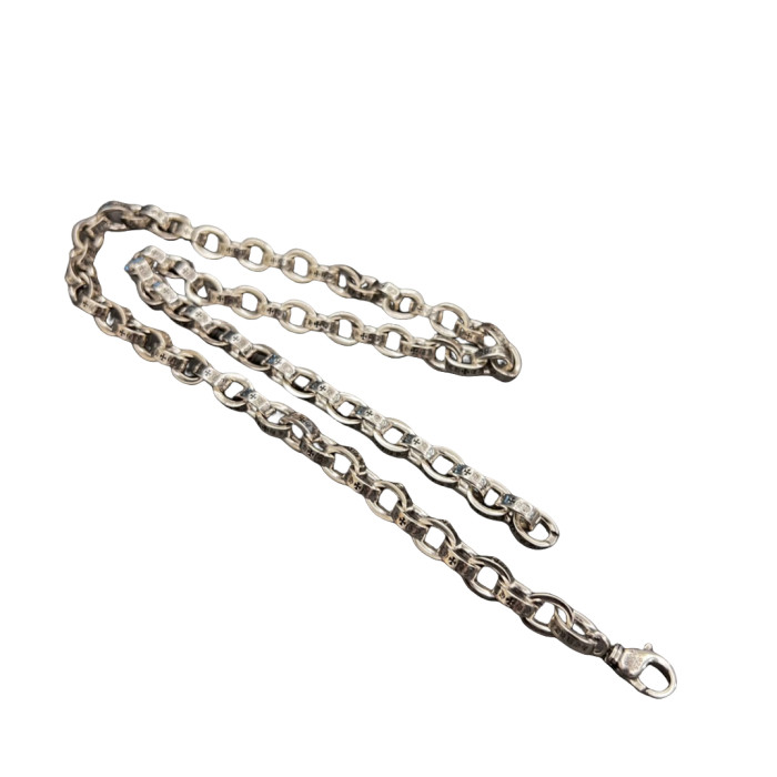 28201130 Letter Chunky Necklace