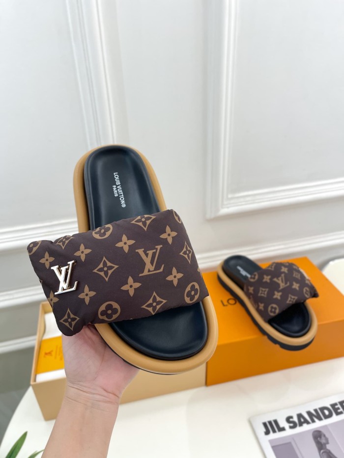 1:1 quality version 3D Logo Floral Velcro Sandals 10 colors 28661452