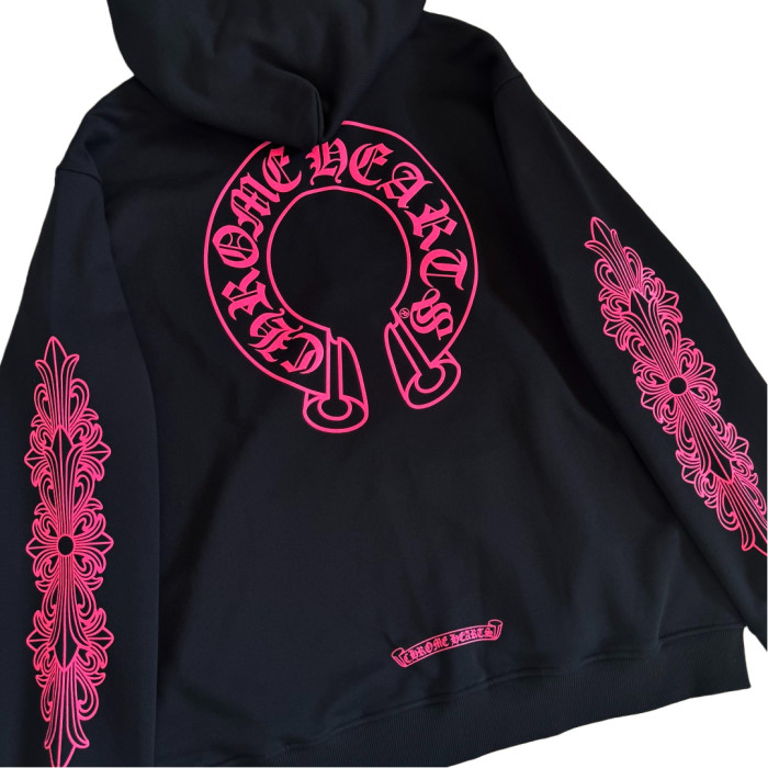 1:1 quality version Cross Vine Back Horse Hoof Print Zipper Hoodie 2 colors 28691989